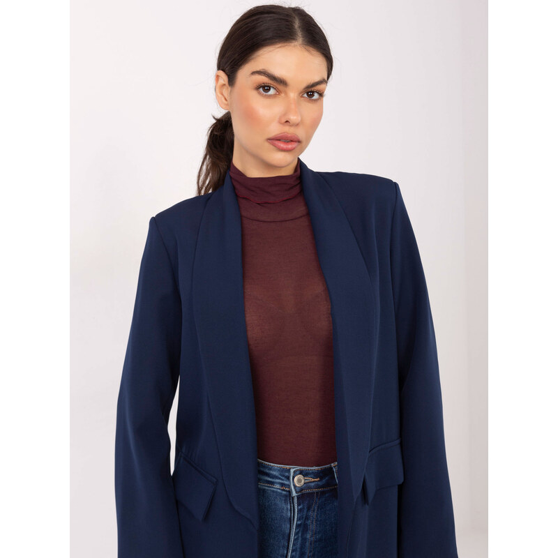 Italy Moda Dámský modrý blazer