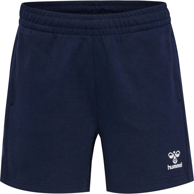 Hummel Sportovní kalhoty TRAVEL tmavě modrá / bílá
