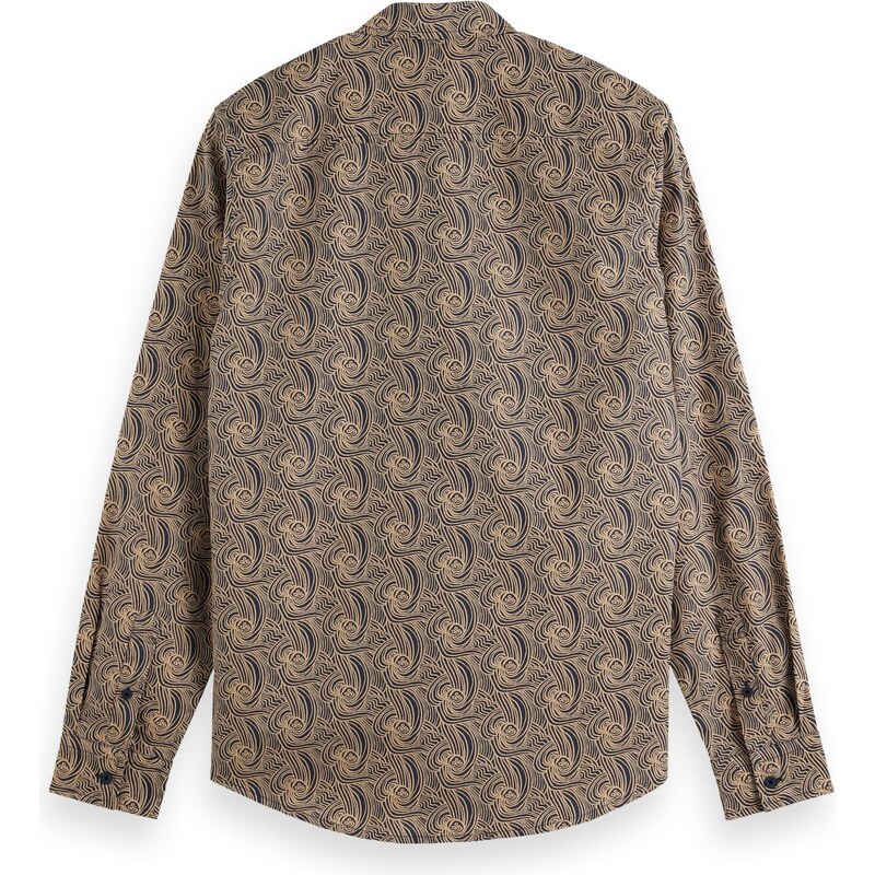 SCOTCH & SODA Košile béžová / noční modrá