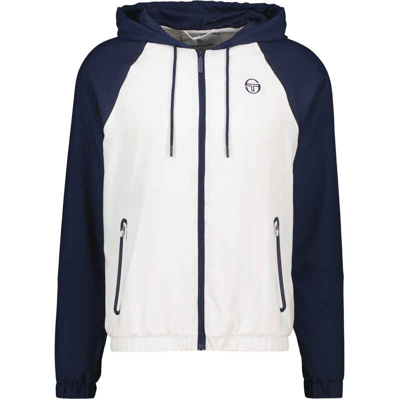 Sergio Tacchini Sportovní bunda Rispecchio marine modrá / bílá