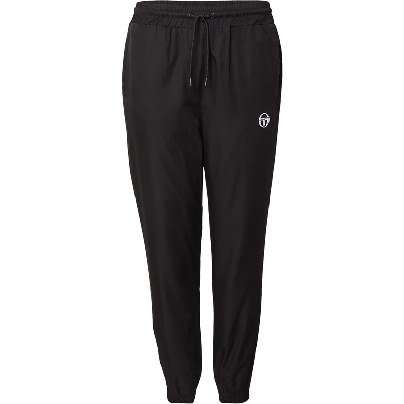 Sergio Tacchini Kalhoty černá / bílá