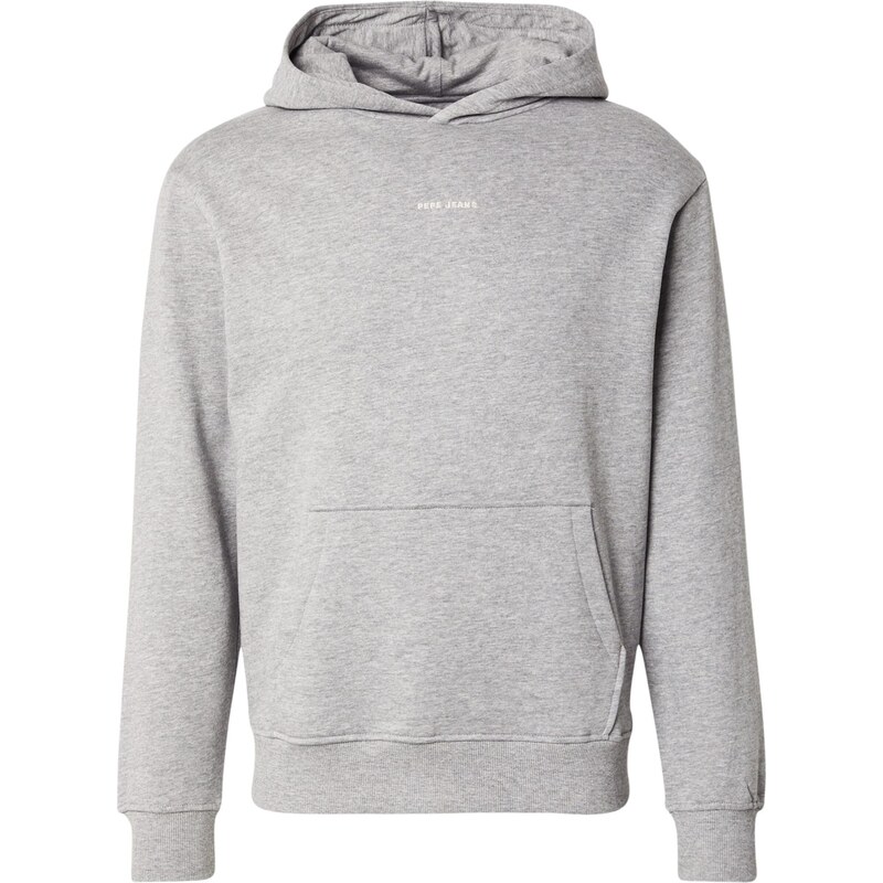 Pepe Jeans Mikina šedá / bordó / bílá