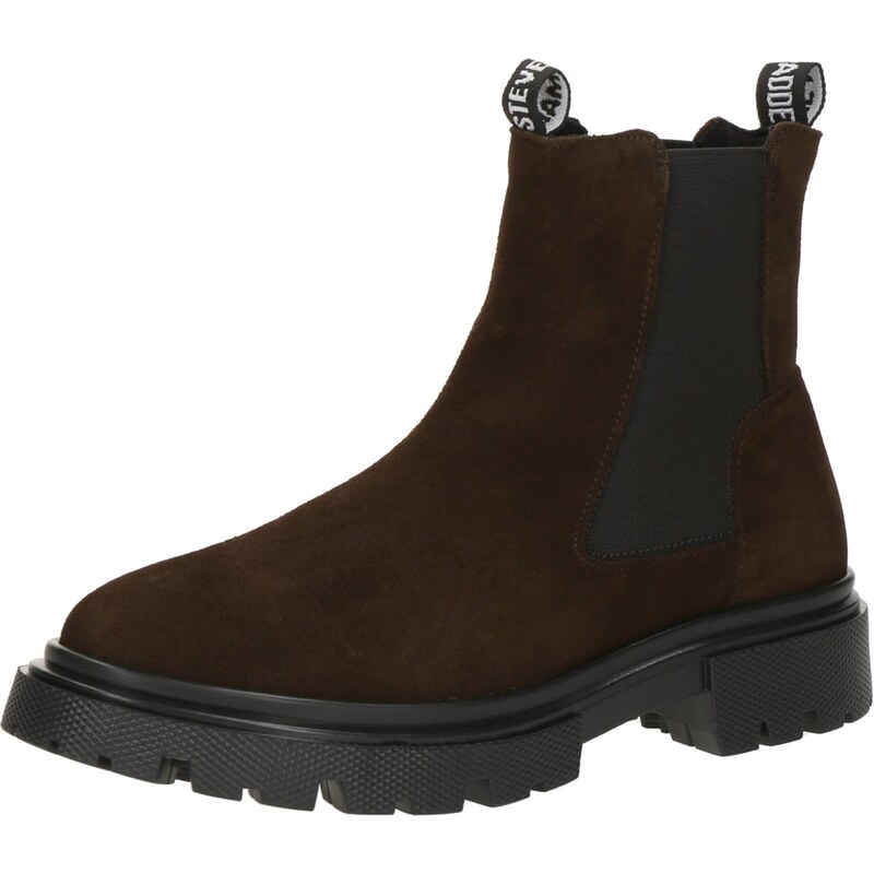 STEVE MADDEN Chelsea boty Raquel tmavě hnědá