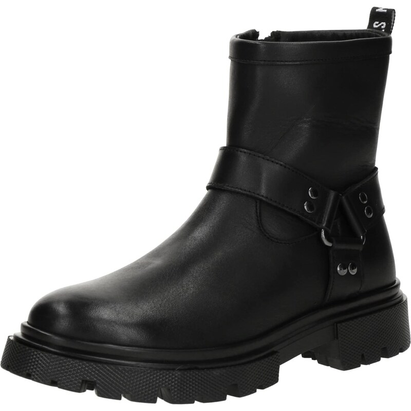 STEVE MADDEN Kozačky Radios černá