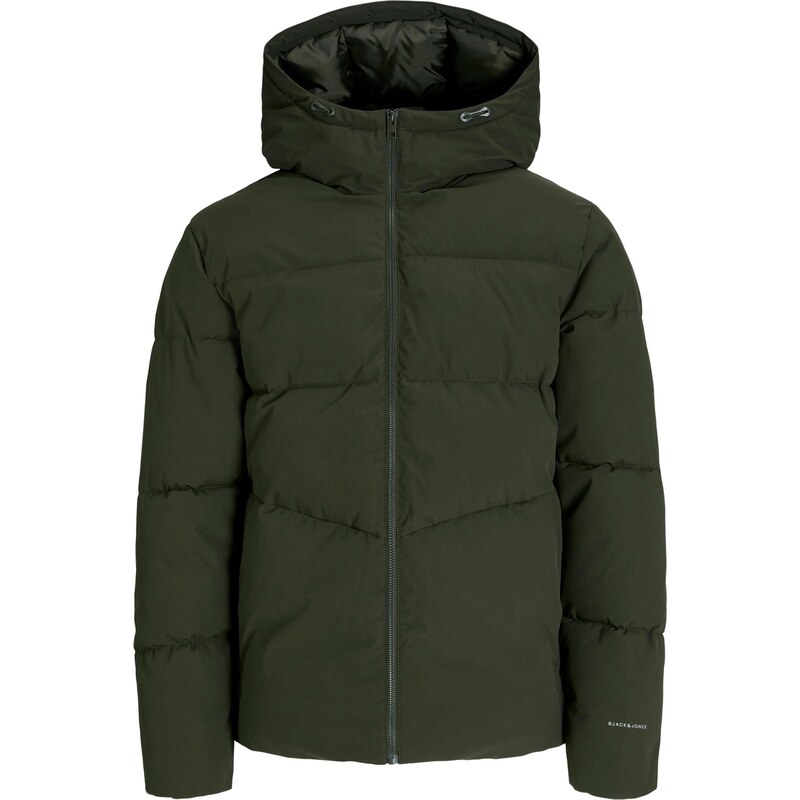 JACK & JONES Zimní bunda JWHBRADY tmavě zelená