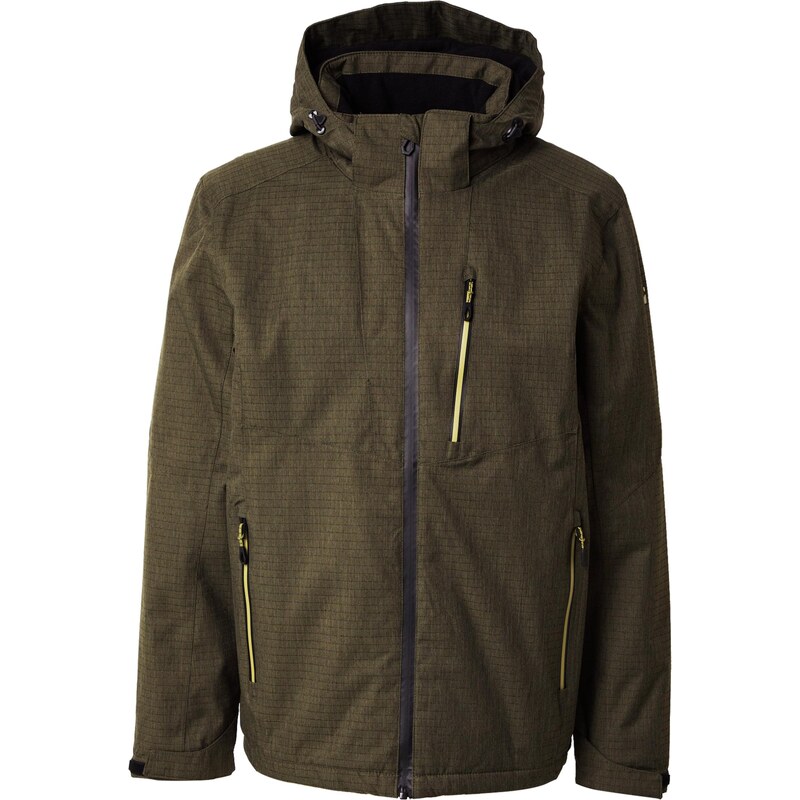 KILLTEC Outdoorová bunda KOW 7 olivová / tmavě zelená