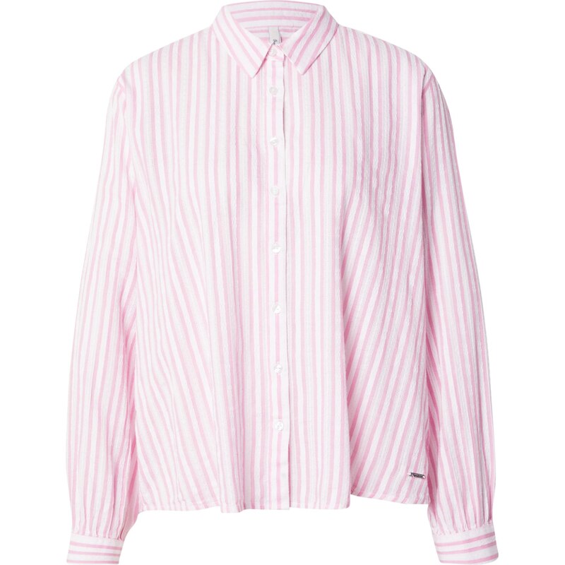 Pepe Jeans Halenka růžová / bílá
