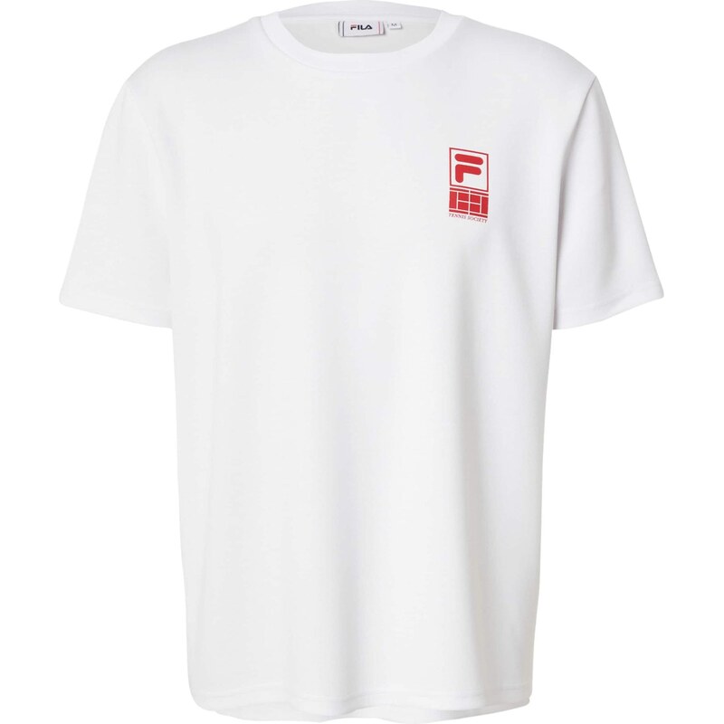 FILA Funkční tričko LENNIK červená / offwhite