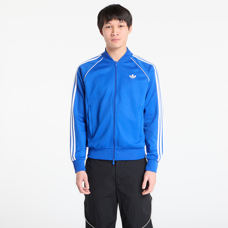 adidas Originals Mikina adidas Sst Track Top Blue/ White L