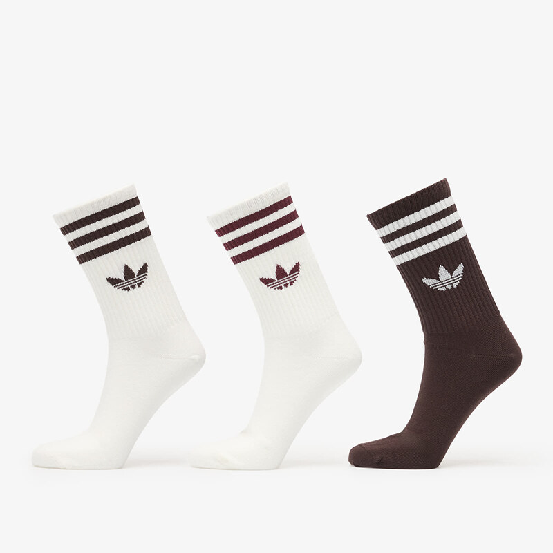 adidas Originals Ponožky adidas 3-Stripes Crew Socks 3 Pairs Off