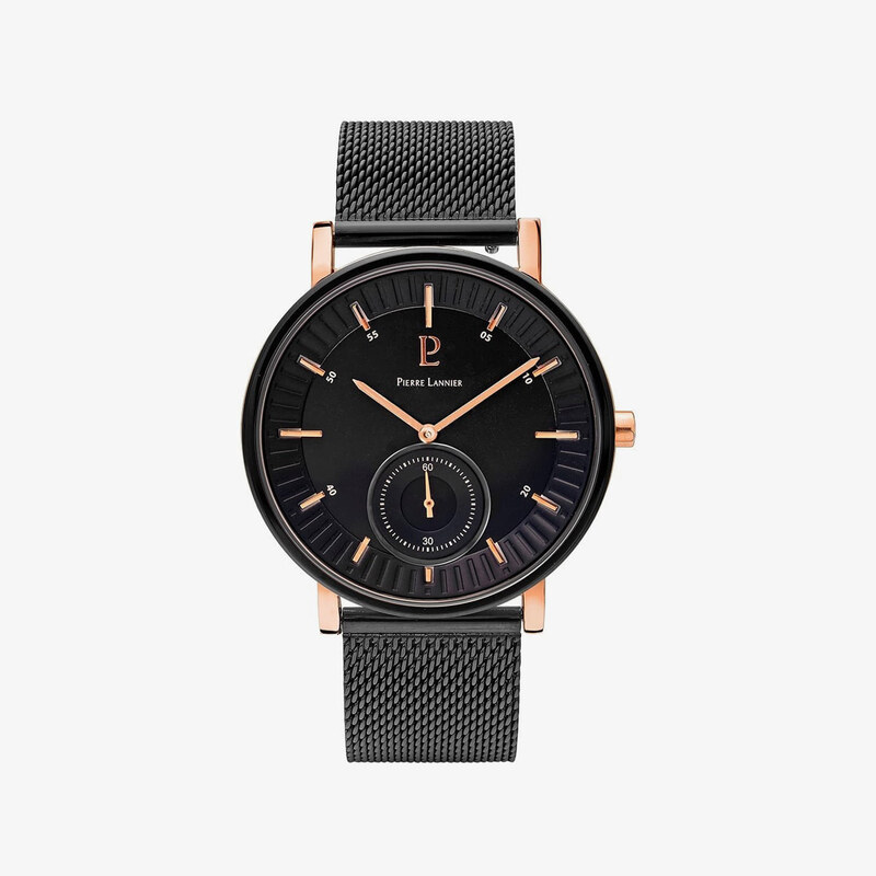 Hodinky Pierre Lannier Wrist Watch Woofer 201F239 Black