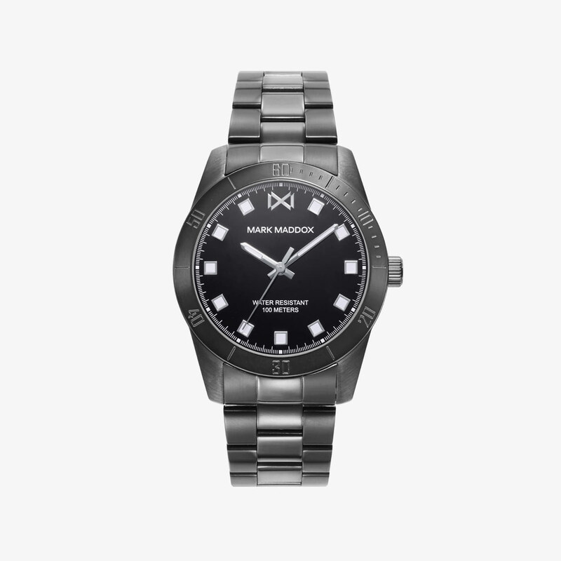 Hodinky Mark Maddox Wrist Watch Mission Hm0136-57 Grey Universal