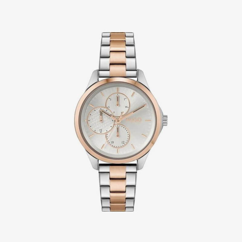 Hodinky Hugo Boss Wrist Watch Earless Multi 1540097 Rose Gold