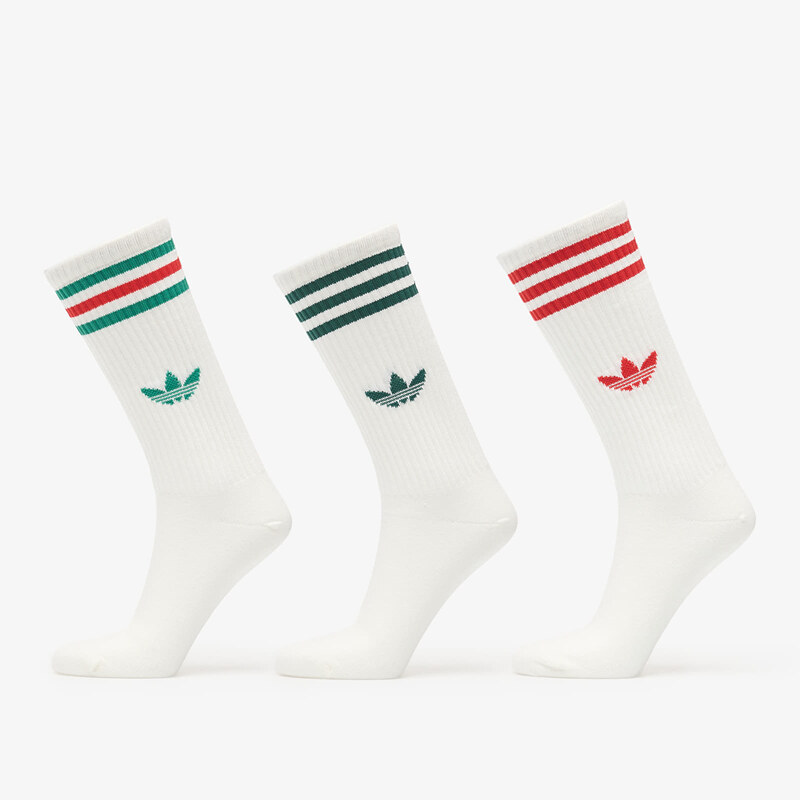 adidas Originals Ponožky adidas 3-Stripes High Crew Socks 3