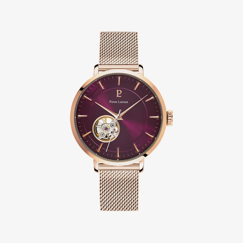 Hodinky Pierre Lannier Wrist Watch Automatic 307F988 Rose Gold