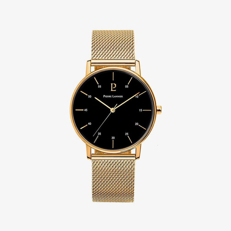 Hodinky Pierre Lannier Wrist Watch Cityline 200G032 Yellow Gold