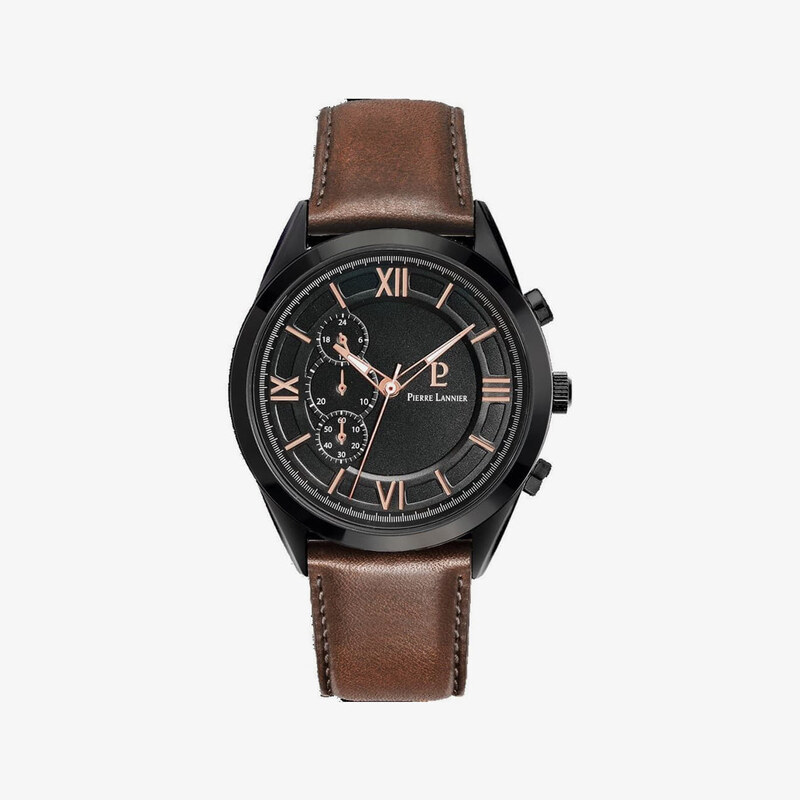 Hodinky Pierre Lannier Wrist Watch Capital 232F434 Black