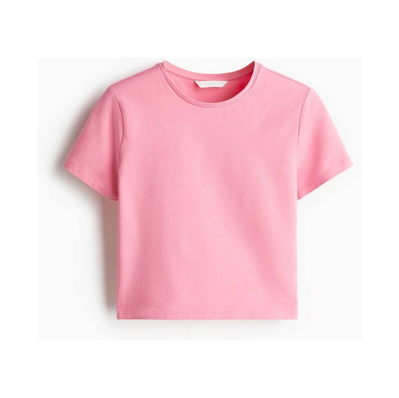 H&M - Krátké tričko - růžová 108140909