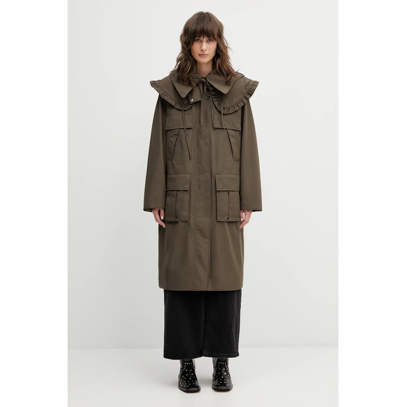 Bunda Barbour x Ganni Waterproof Parka