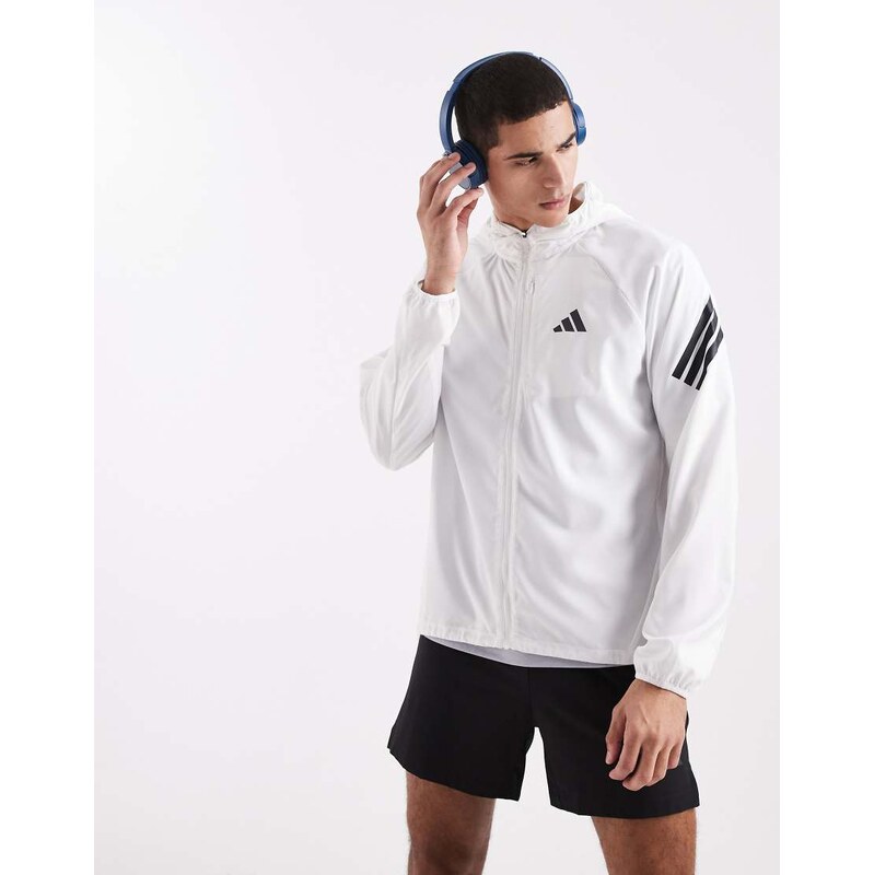 adidas performance Adi365 iconic jacket in white 115495967