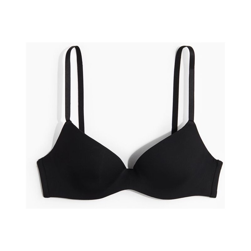 H&M - Super push-upka z mikrovlákna - černá 108159702