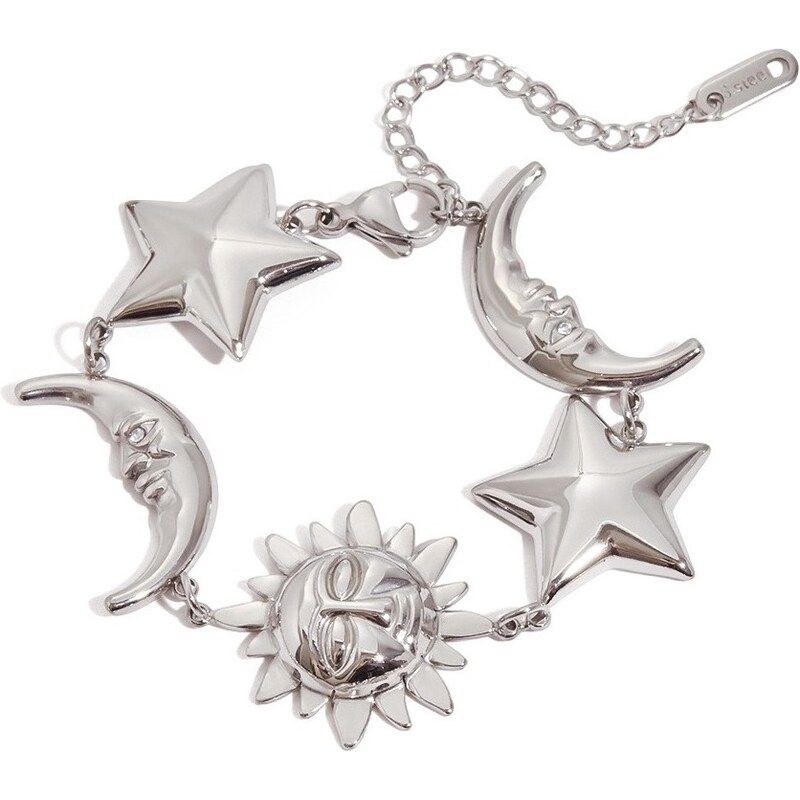 ELENYS Luna Stella – náramek z prémiové oceli 111042023