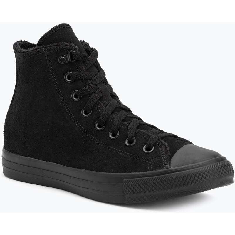 Tenisky Converse Chuck Taylor All Star Hi Suede Faux Fur black