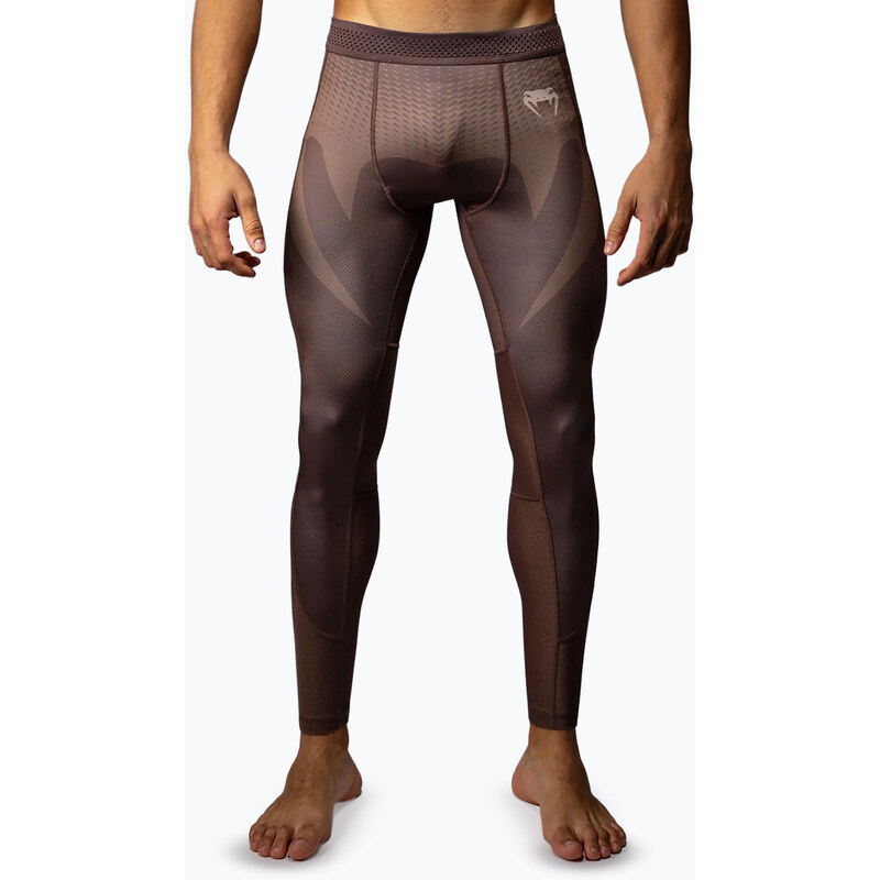 Pánské tréninkové legíny Venum No Gi Spats chocolate brown