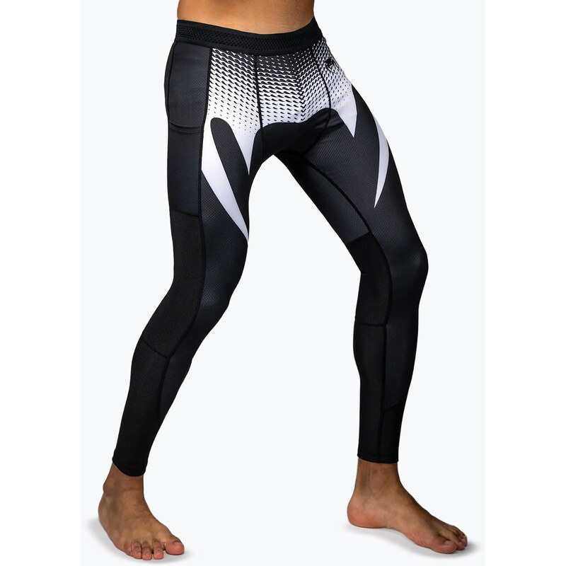 Pánské tréninkové legíny Venum No Gi Spats Black/White