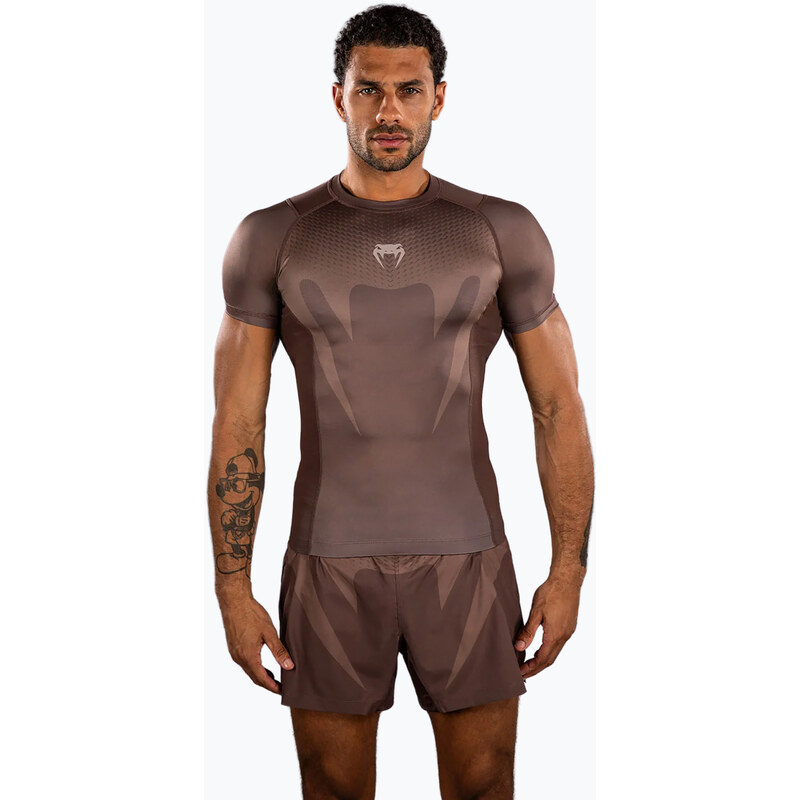 Pánský Roshguard Venum No Gi Rashguards chocolate brown