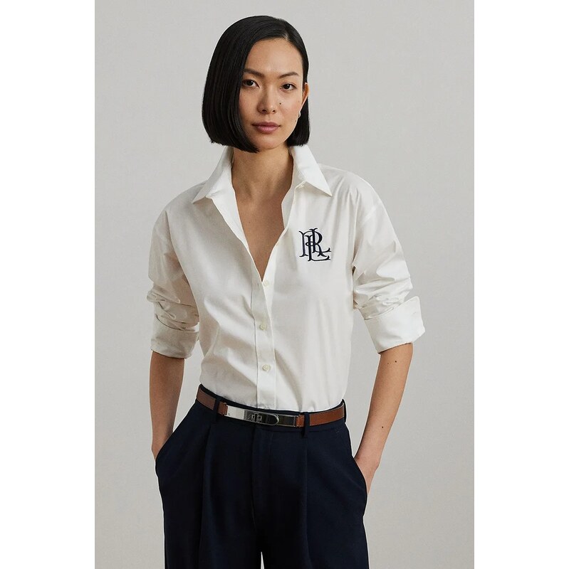 Lauren Ralph Lauren Bavlněná košile Lauren Ralph Lauren