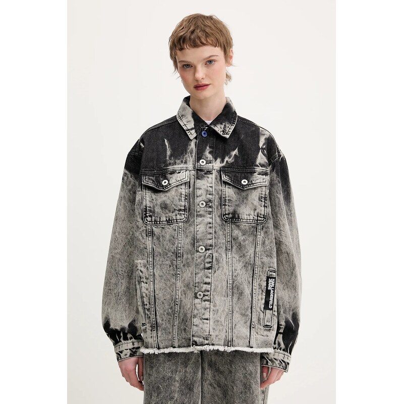 Karl Lagerfeld Jeans Džínová bunda Karl Lagerfeld Jeans