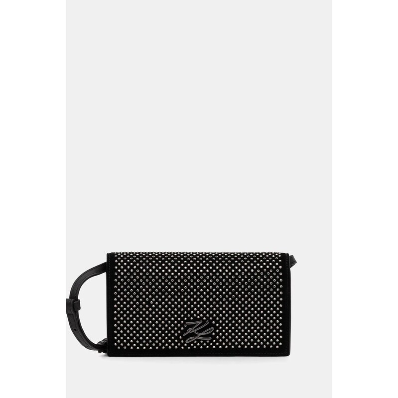 Karl Lagerfeld Kožená kabelka Karl Lagerfeld K/AUTOGRAPH