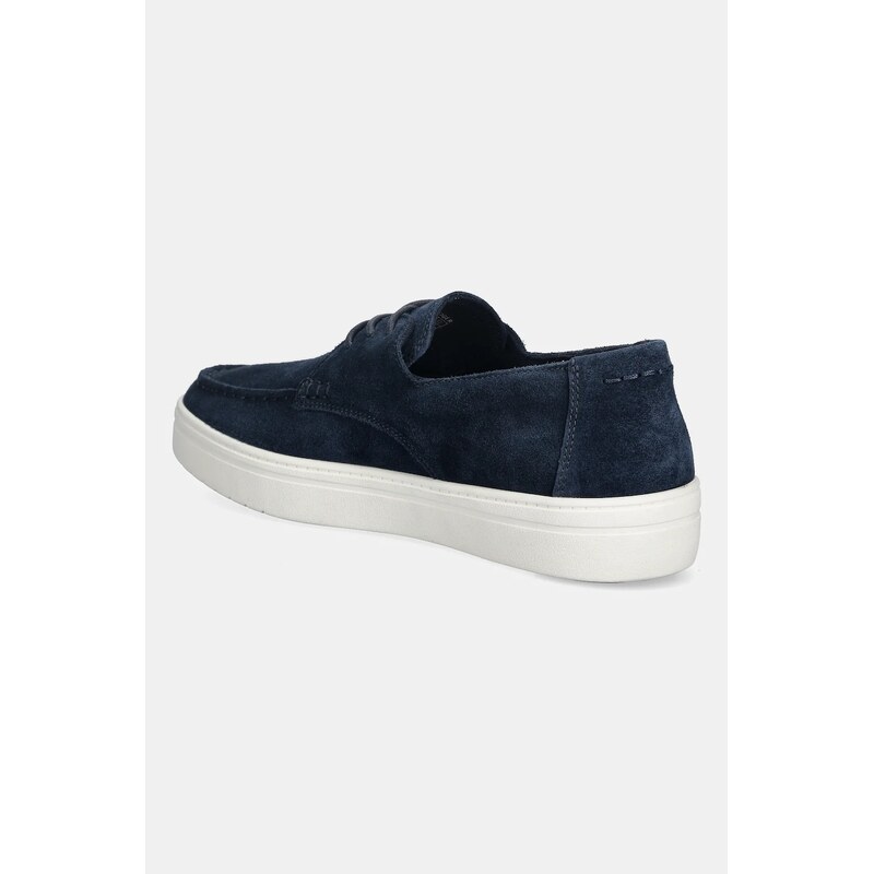 Kožené mokasíny Tommy Hilfiger SUEDE STITCH TOE HYBRID