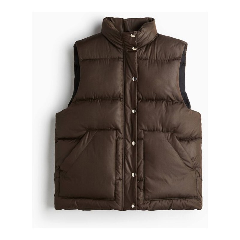 H&M - Vatovaná vesta - zelená 108729760