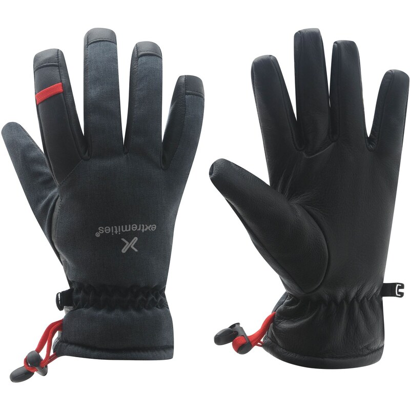 Lyžařské rukavice Extremities Mistaya Unisex šedá