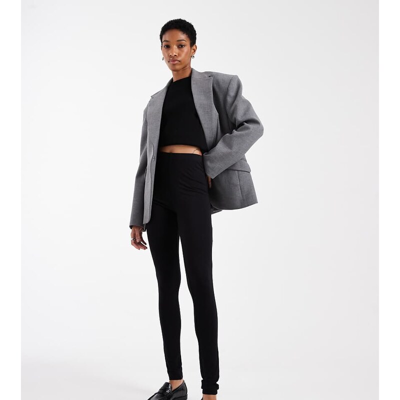 ASOS Tall ASOS DESIGN Tall leggings in black 111046229