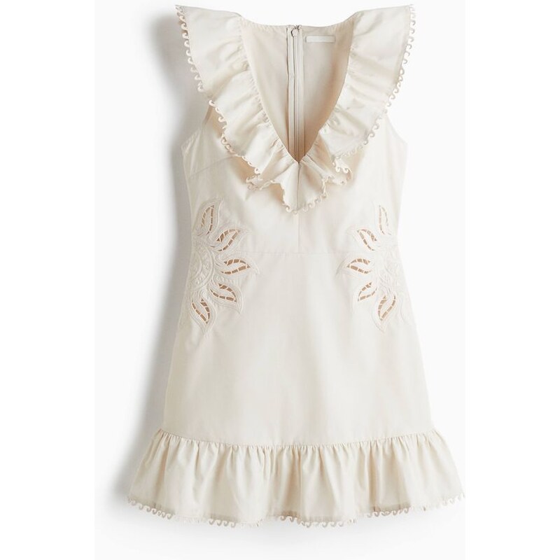 H&M - Šatys madeirou - Světle Béžová