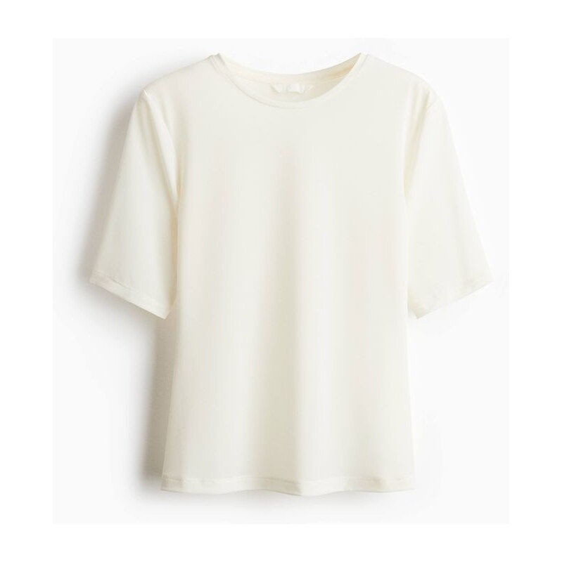 H&M - Přiléhavé tričko - bílá 108134807