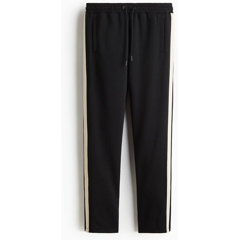 H&M - Sportovní kalhoty Regular Fit DryMove - Černá