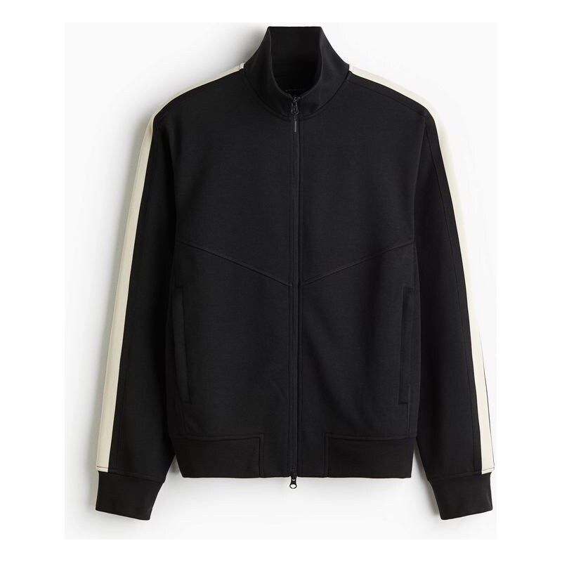 H&M - Sportovní bunda Regular Fit DryMove - Černá