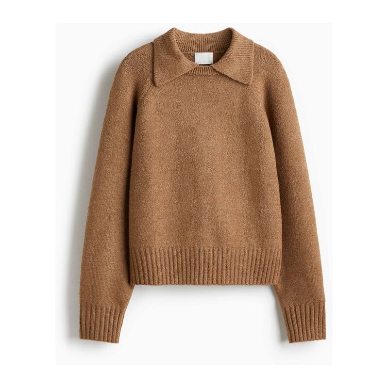 H&M - Svetrs límečkem - béžová 108669140