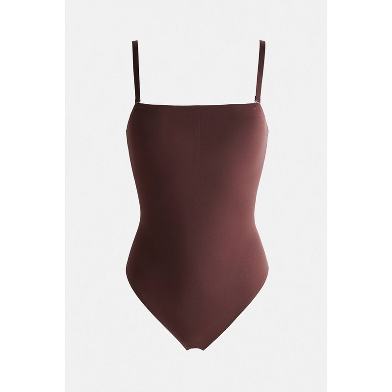 H&M - Body thong z mikrovlákna Light Shape - růžová 109112471