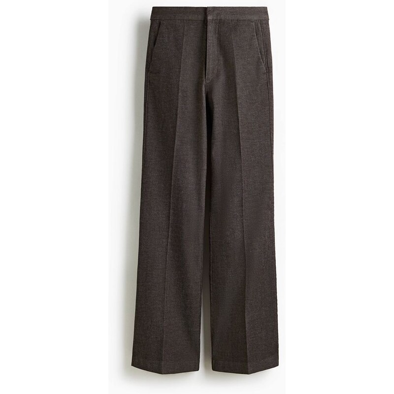 H&M - Flared High Jeans - hnědá 109429557