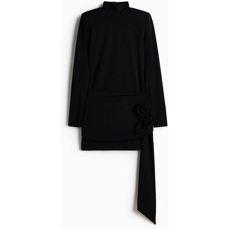 H&M - Šatys ramenními vycpávkami - Černá