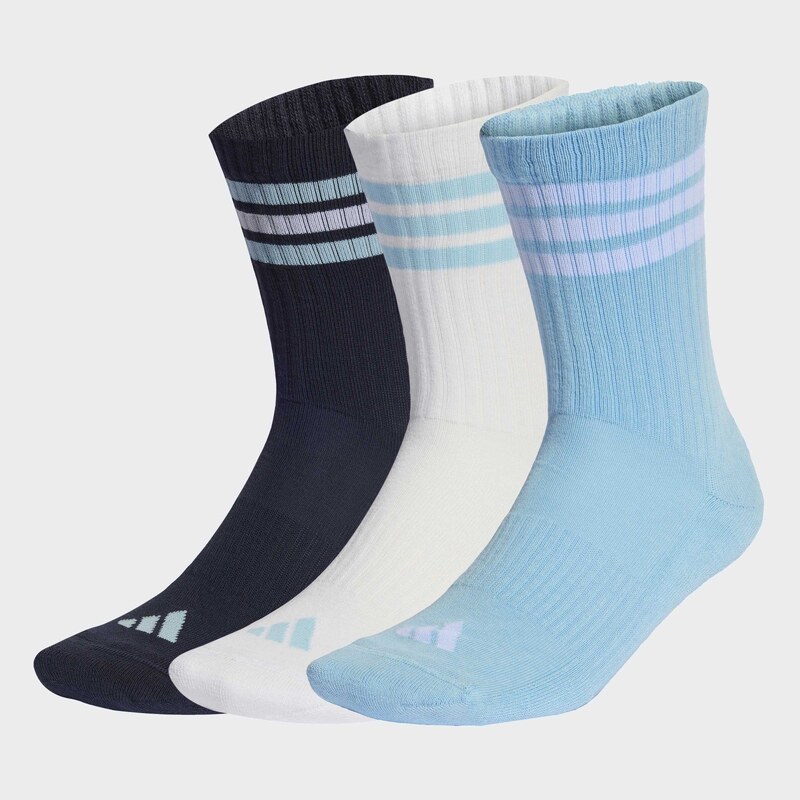 adidas Performance adidas 3S ESS C CRW 3P SOCKS NTNAVY/ICEBLU/WHITE 111048008