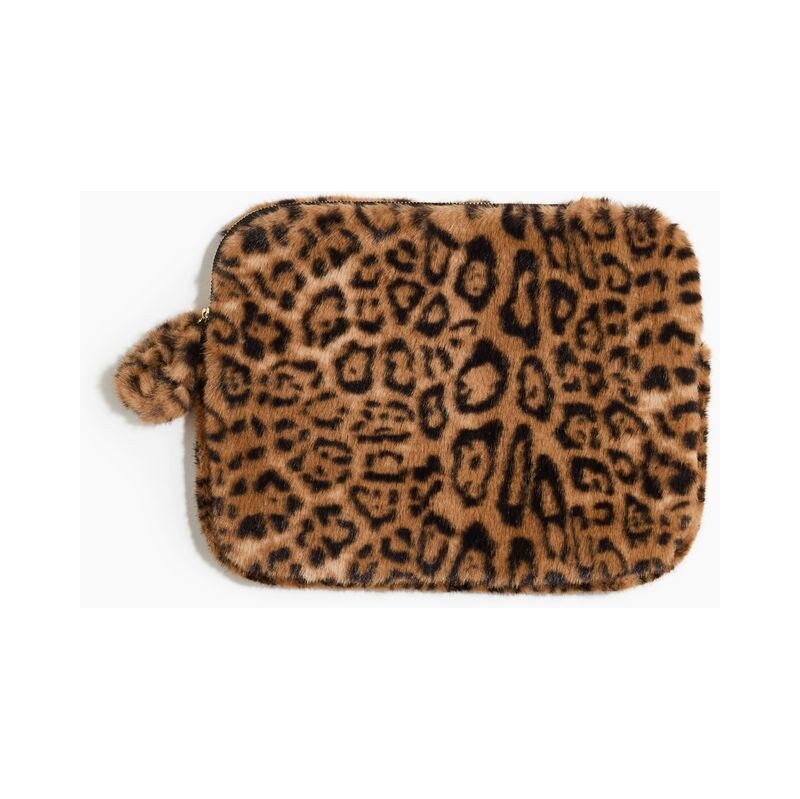 H&M - Huňatý obal na notebook - černá 110126563
