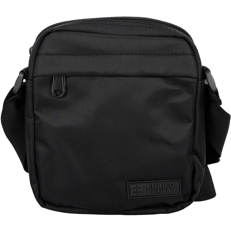 Pánská crossbody taška černá - Enrico Benetti Finde černá