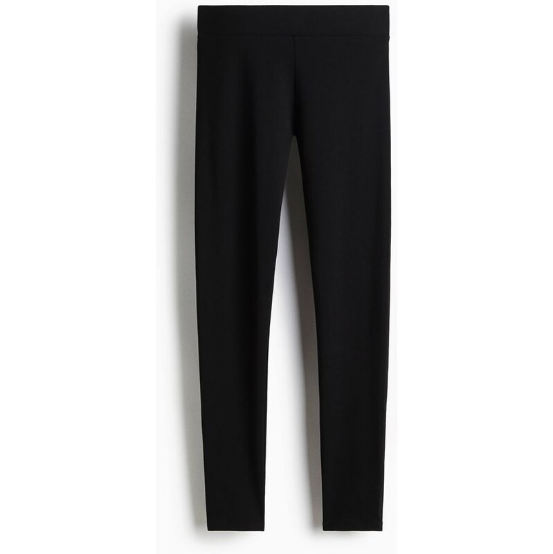 H&M - Bavlněné legíny - černá 108163862