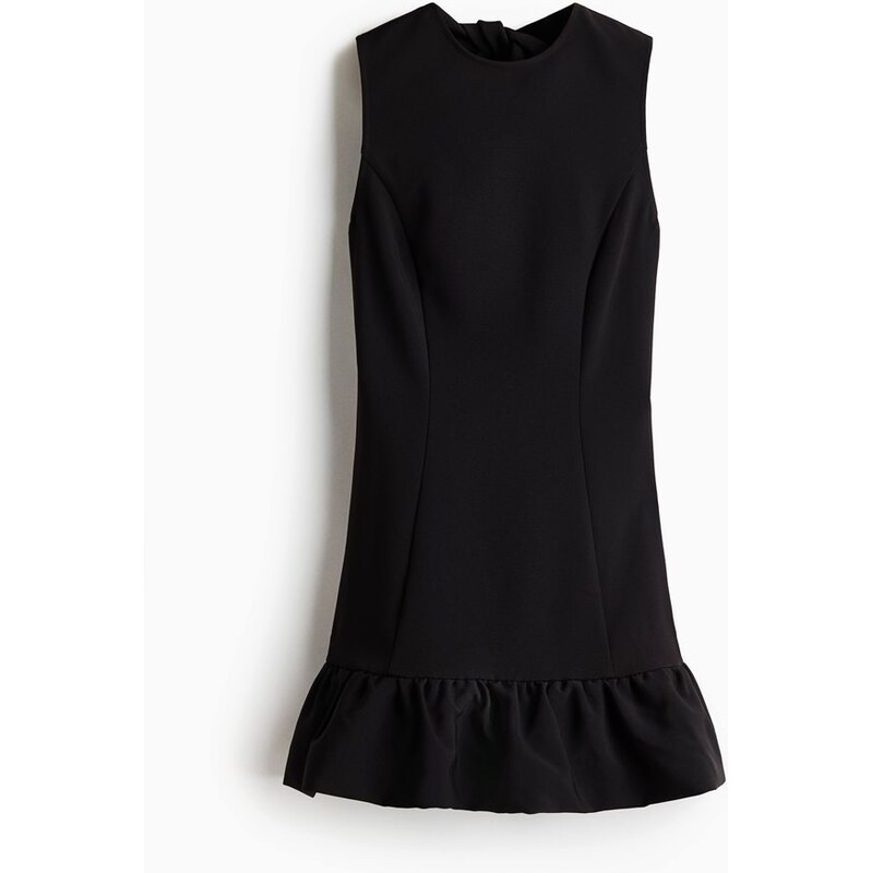 H&M - Minišatys odhalenými zády - Černá